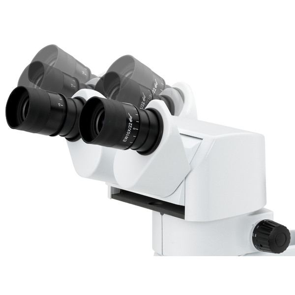 Euromex stereo zoom microscope DZ.1100, ergo bino head 8x-80x, LED