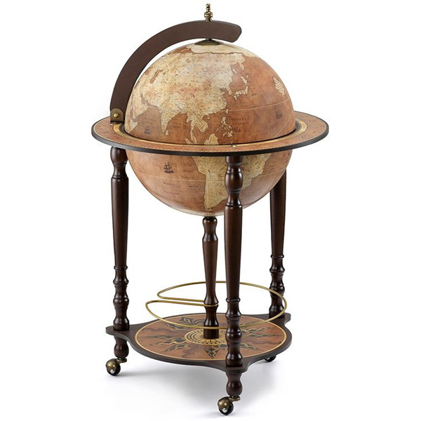 Zoffoli living Globe Bar Da Vinci Rust 40cm