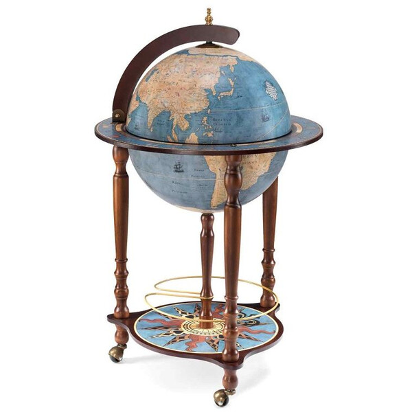 Zoffoli living Floor globe Da Vinci Blu Dust 40cm