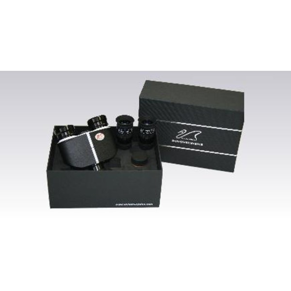 William Optics Binocular telescope attachment ''BinoViewers'' with accessory package