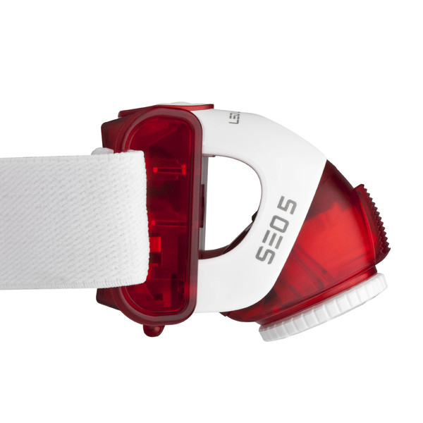 LED LENSER Headlamp SEO5 head lamp, red