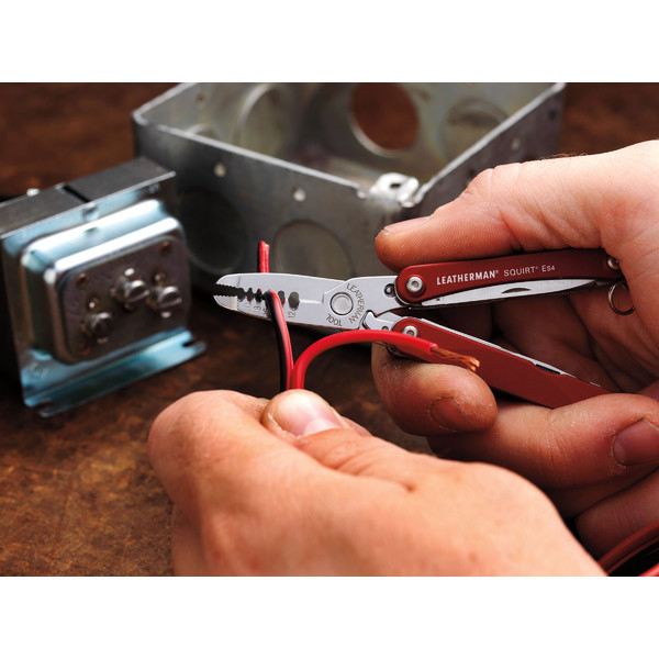 Leatherman Multitool SQUIRT ES4 Red