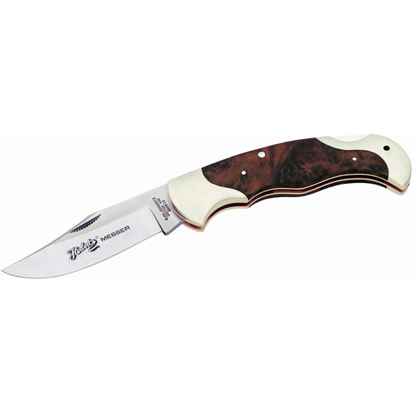 Herbertz Knives Diamond-Line pocket knife, root wood grip, No. 228612