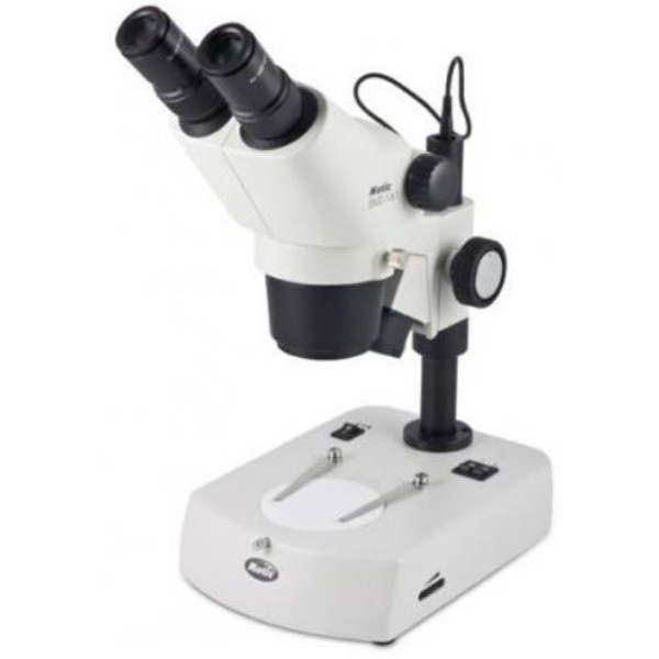 Motic Stereo zoom microscope SMZ-161-BLED, 7,5X-45X