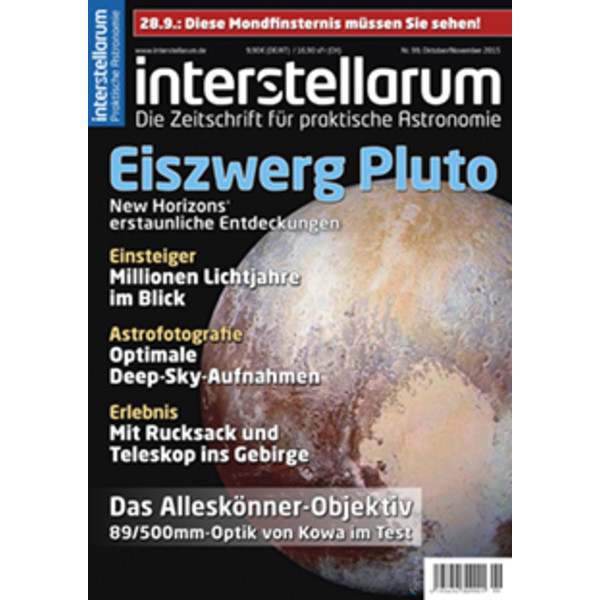 Oculum Verlag Book Jahresabo interstellarum