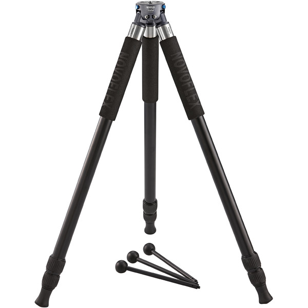 Novoflex TRIOA2830 tripod set with 3-segment aluminium legs