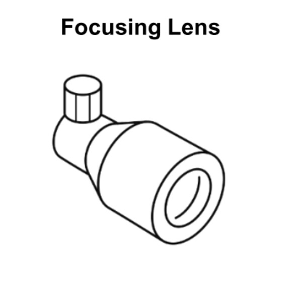 SCHOTT focussing device, without filter, for Ø8mm optical fibre