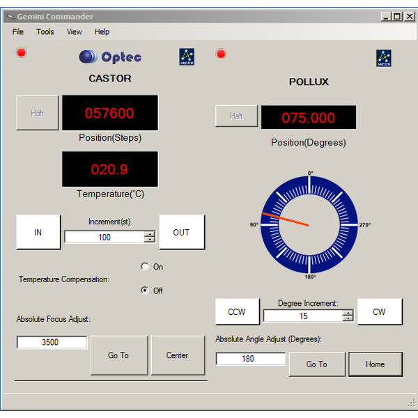 Rotateur Optec Gemini