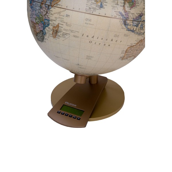Stellanova World Time Globe antique 20cm (German)