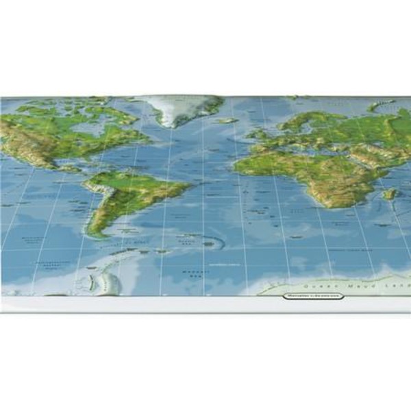 Kober-Kümmerly+Frey 3D Magnet World Map, M 1:62 Mio.