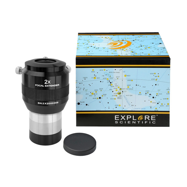Explore Scientific Barlow Lens 2x Focal Extender 2"