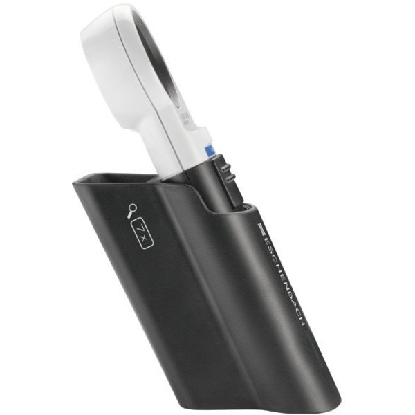 Eschenbach MOBASE stand for Mobilux 7.0X illuminated pocket magnifier