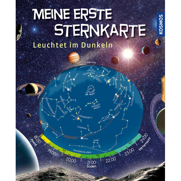 Kosmos Verlag Star chart Meine erste Sternkarte