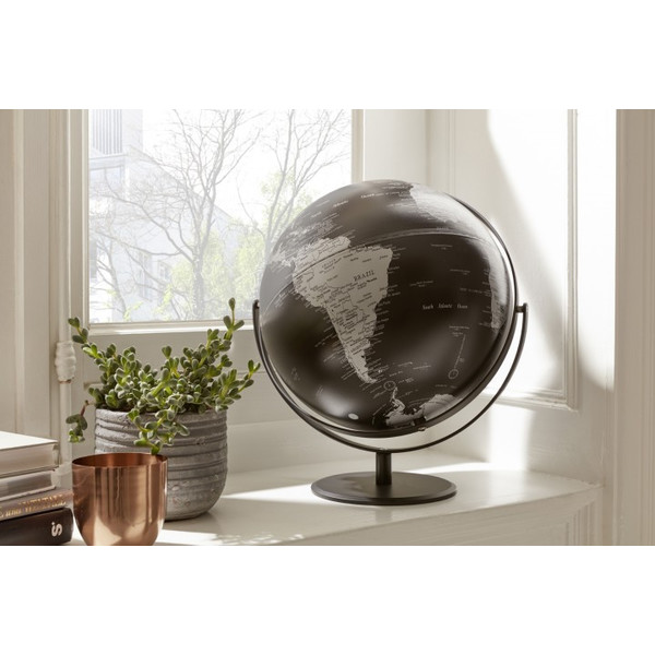 TROIKA Globe Juri Saturn Black 30cm