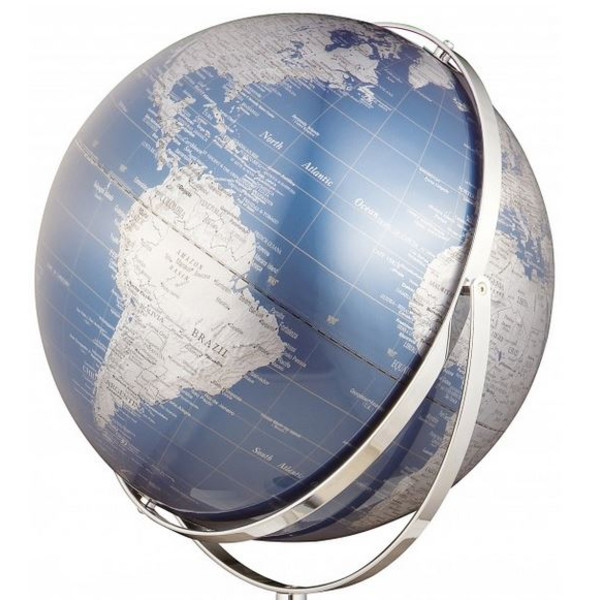 TROIKA Floor globe Apollo 17 Blue 43cm