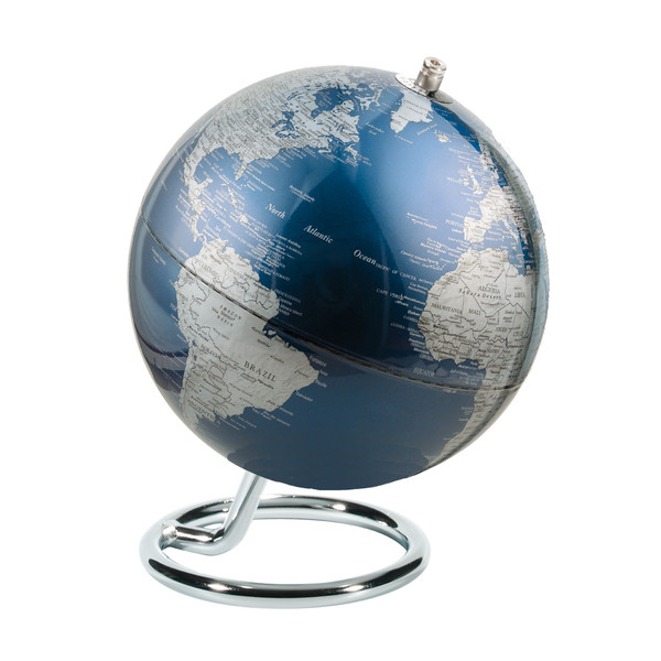 TROIKA Mini globe Galilei Lightblue 13cm