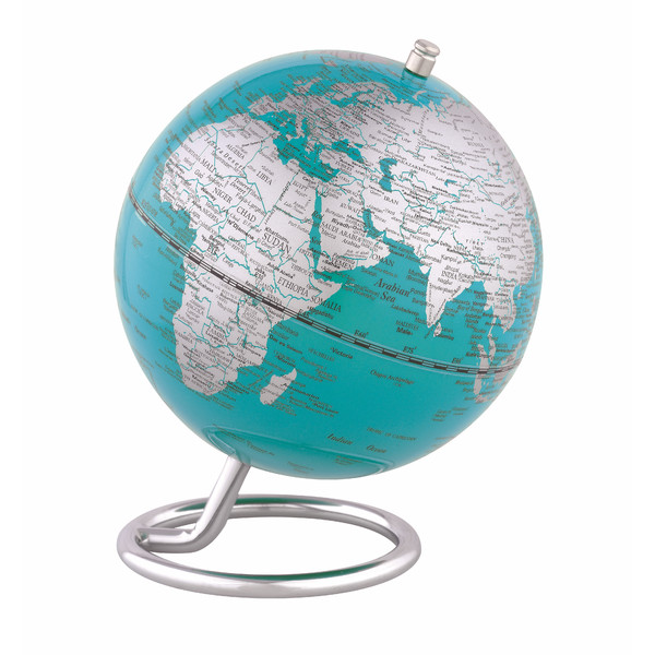 emform Mini globe Galilei Aquamarine 13,5cm