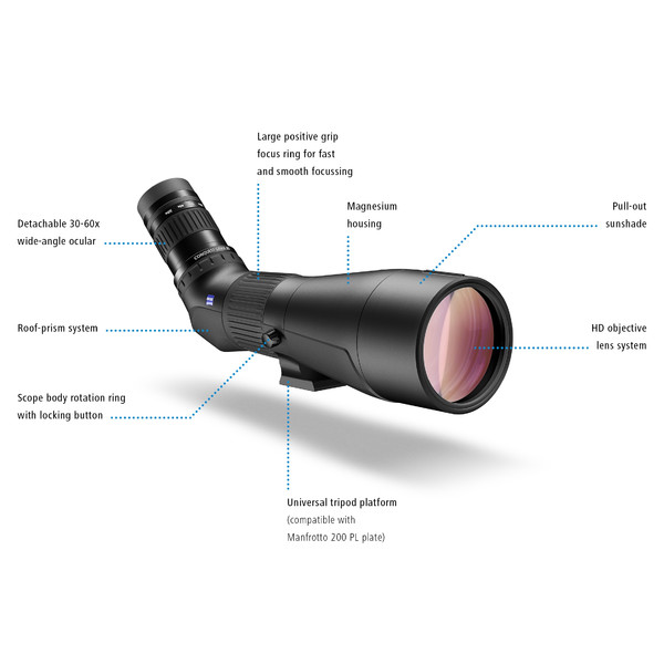 ZEISS Spotting scope Conquest Gavia 85 + 30-60x