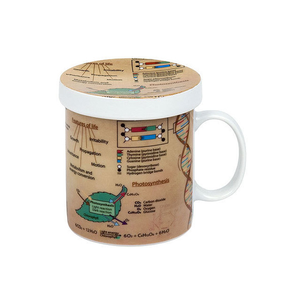 Könitz Cup Mugs of Knowledge for Tea Drinkers Biology