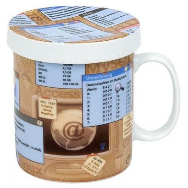 Könitz Cup Wissensbecher für Teetrinker Informatik