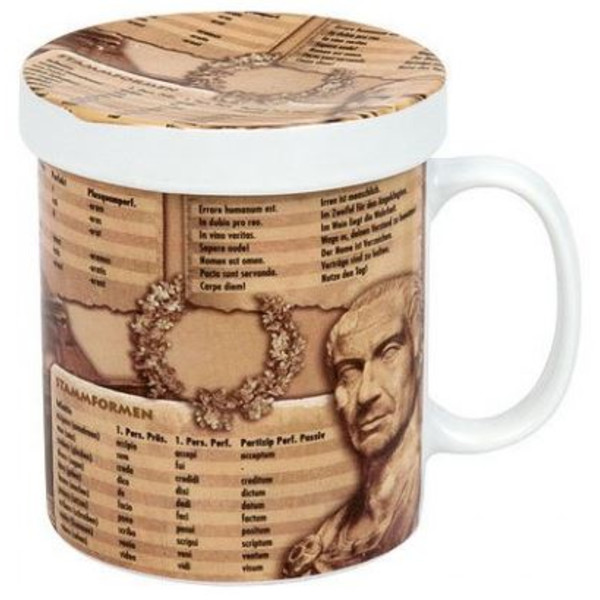 Könitz Cup Mugs of Knowledge for Tea Drinkers Latin