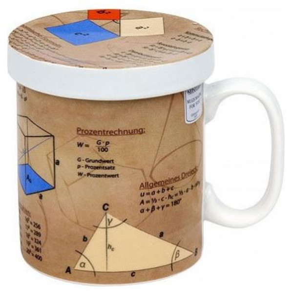 Könitz Cup Wissensbecher für Teetrinker Mathematik