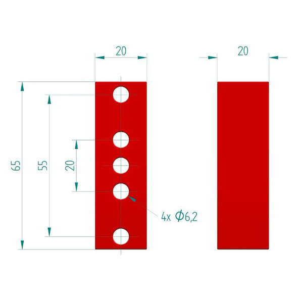 PrimaLuceLab PLUS 20mm spacers