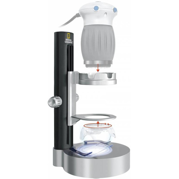 National Geographic Universal hand-held microscope 20x/200x