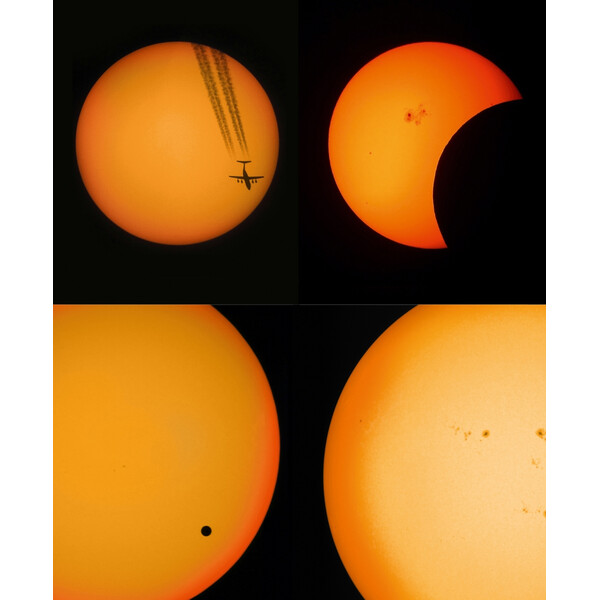 Explore Scientific Solarix solar filter foil with DIN A4 and ND5 cutout sheets