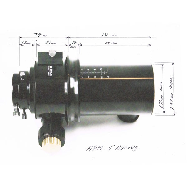 APM Rack and Pinion Focuser 3"