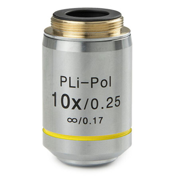 Euromex Objective IS.7910-T, 10x/0.25, PLPOLi , plan, infinity, strain-free (iScope)