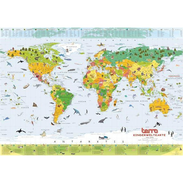 Columbus Terra Kids World Map