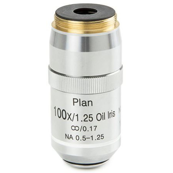 Euromex Objective DX.7200-I, 100x/1,25 PLi S plan, infinity, oil, iris diaphragm w.d. 0,2 mm (Delphi-X)