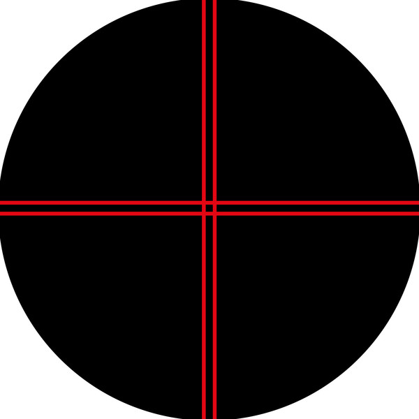 Bresser Illuminated 1.25", 12mm crosshair eyepiece