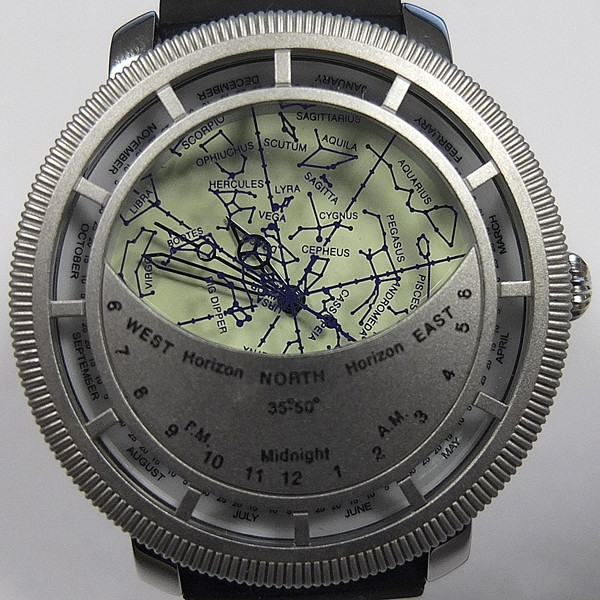 APM Clock Star map watch