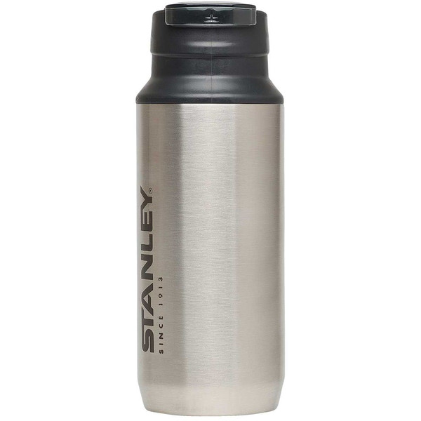 Stanley Mountain thermos flask with mug, 0.35l, silver