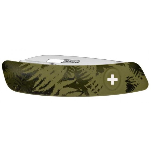 SWIZA Knives C01 Swiss Army Knife, SILVA Camo Fern khaki