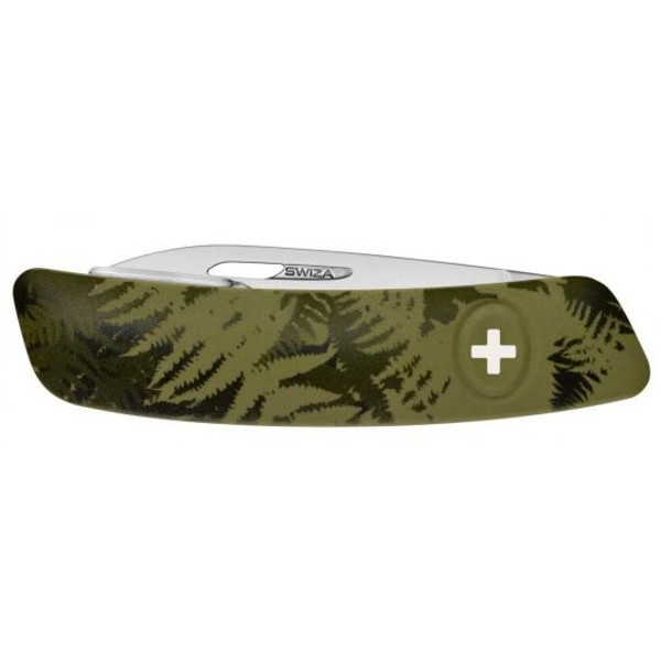 SWIZA Knives C03 Swiss Army Knife, SILVA Camo Fern Khaki