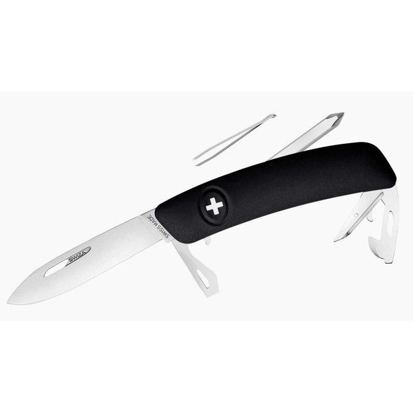SWIZA Knives D04 Swiss Army Knife, black