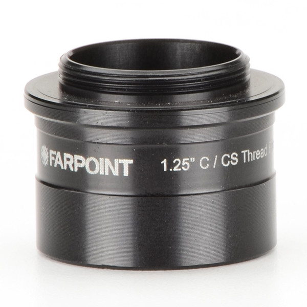 Farpoint 1.25″ nosepiece-to-C /CS mount male adapter