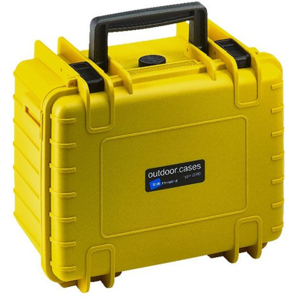 B+W Type 2000 case, yellow/foam lined