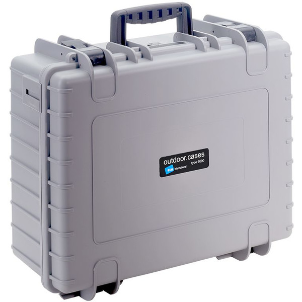 B+W Type 6000 case, grey/foam lined