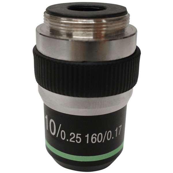 Optika 10X/0.25, high contrast microscope objective, M-138