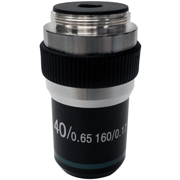 Optika M-141 40X/0.65, high contrast microscope objective