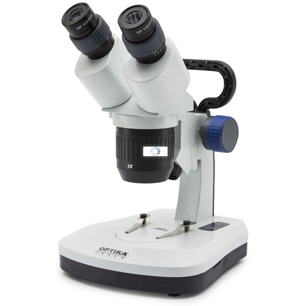 Optika Stereo microscope 10x, 30x, stage fixed, head rotating, SFX-52