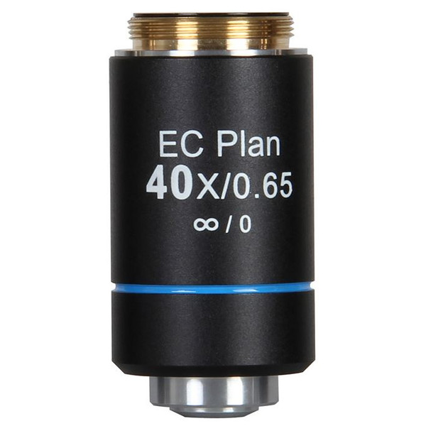 Motic EC PL, CCIS, plan, achro microscope objective, NGC 40X/0.65, S, w.d. 5mm (BA-310 Elite)