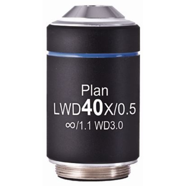 Motic Objective LWD PL, CCIS, plan, achro, 40x/0.5, w.d.3.0mm (AE2000)