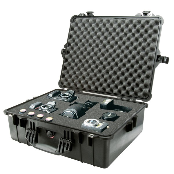 PELI suitcase type 1600, silver