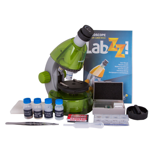 Levenhuk Microscope LabZZ M101 Lime