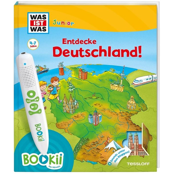 Tessloff-Verlag BOOKii WAS IST WAS Junior Starter-Set Entdecke Deutschland!